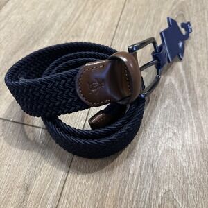 Original Penguin Elastic Fabric Woven Stretch Belt  Size 30-32 Fits Waist up 34"